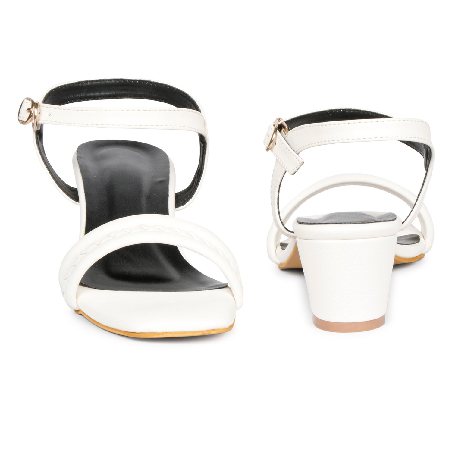 C2 Karts Women Block Heels Sandal