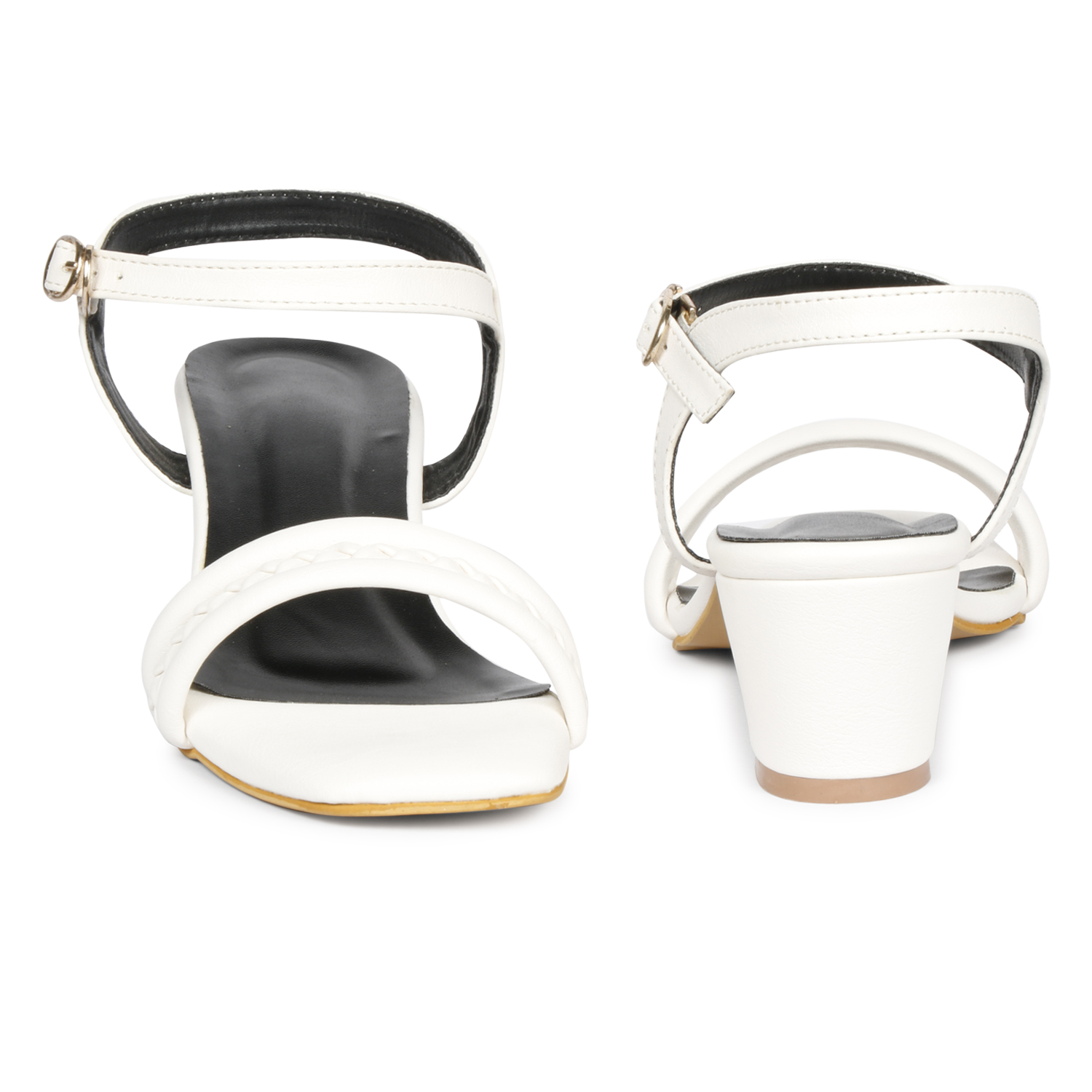 C2 Karts Women Block Heels Sandal