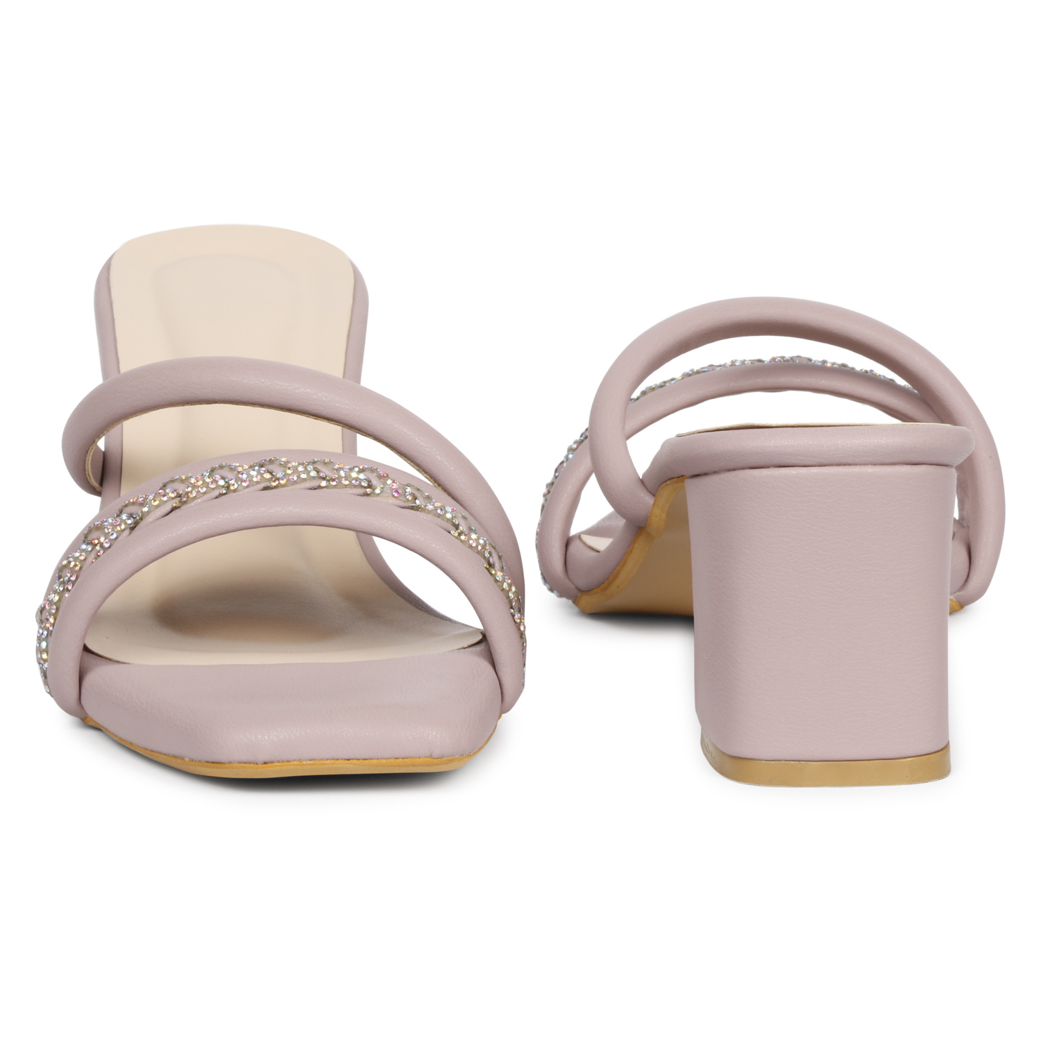 C2 Karts Women Block Heels Sandal