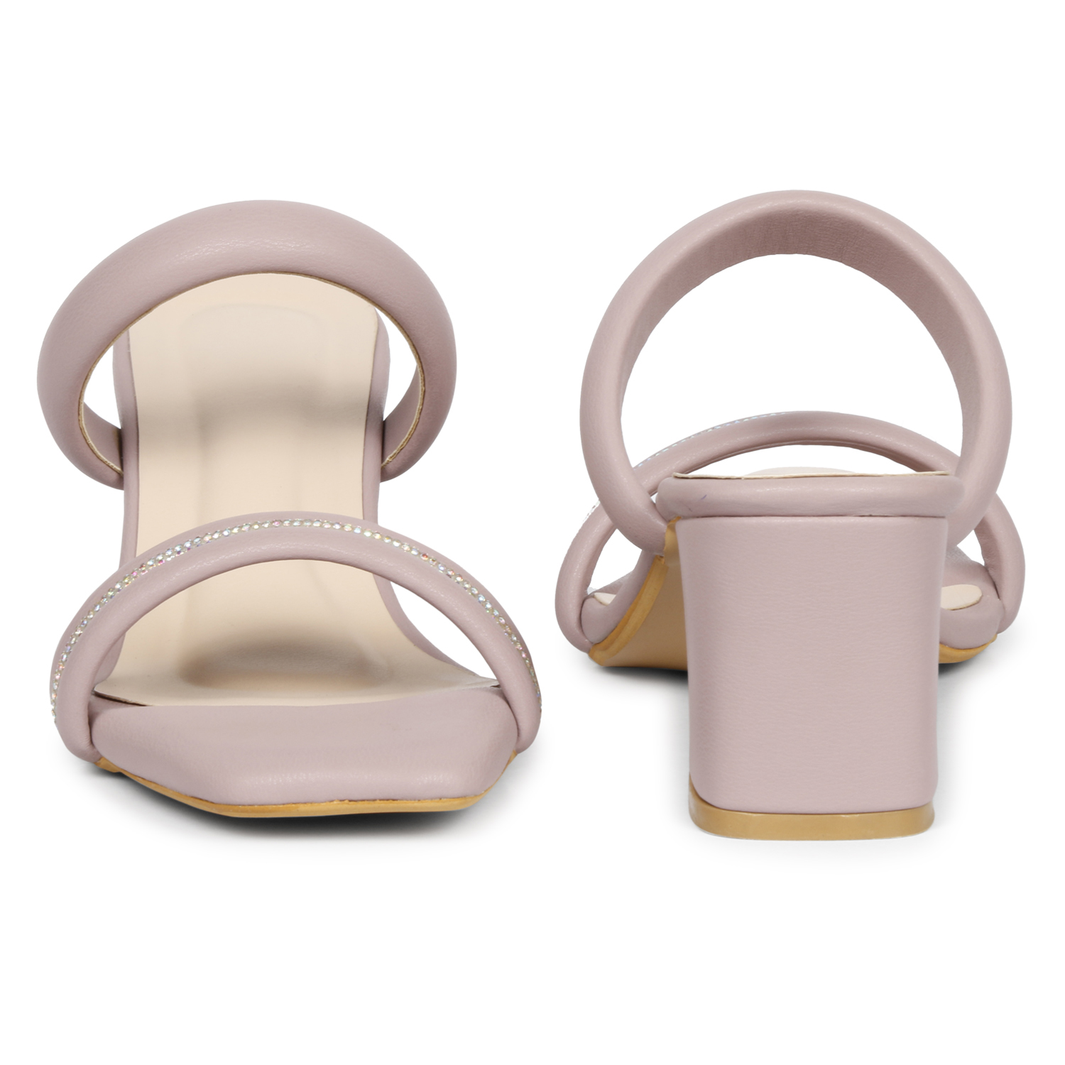 C2 Karts Women Block Heels Sandal
