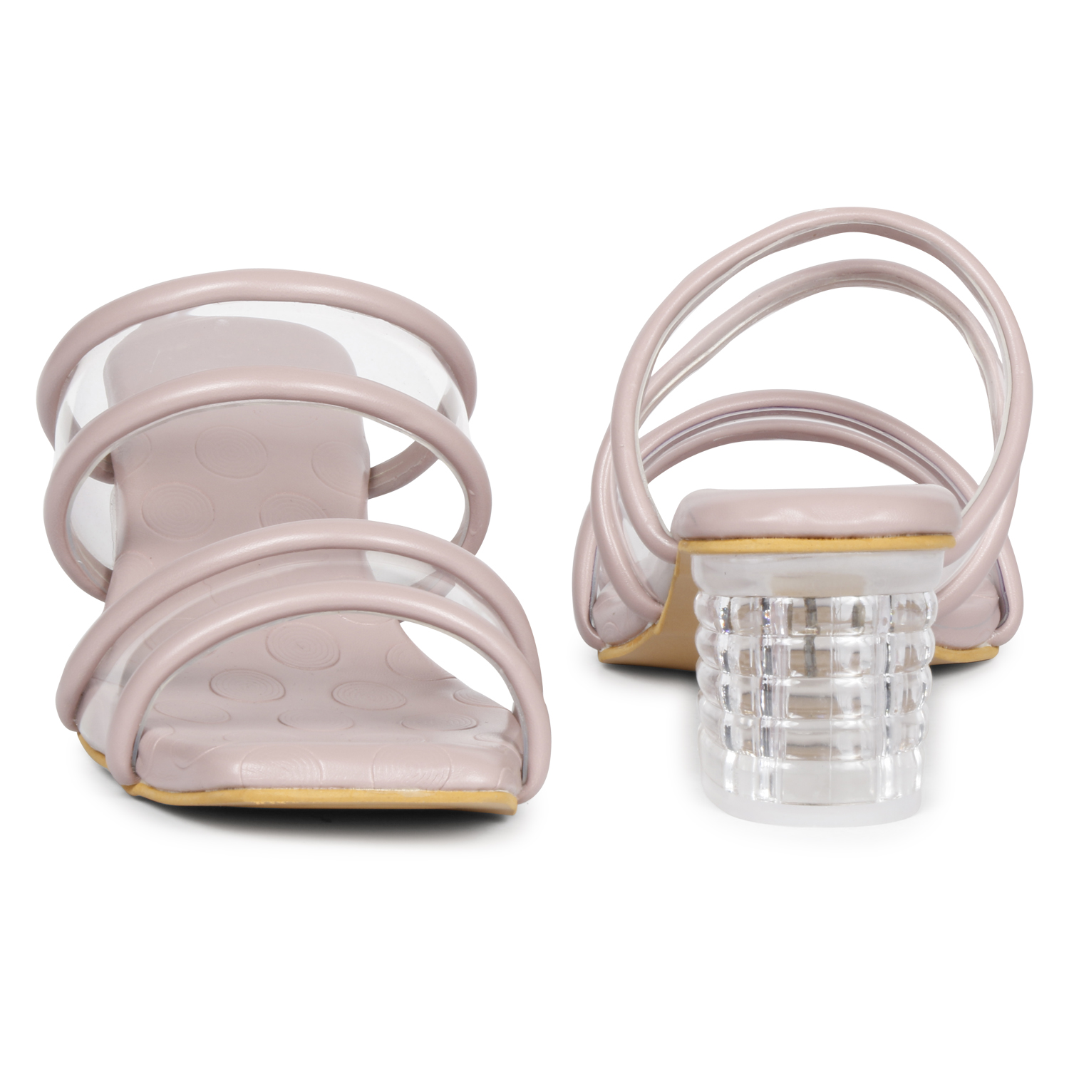 C2 Karts Women Block Heels Sandal